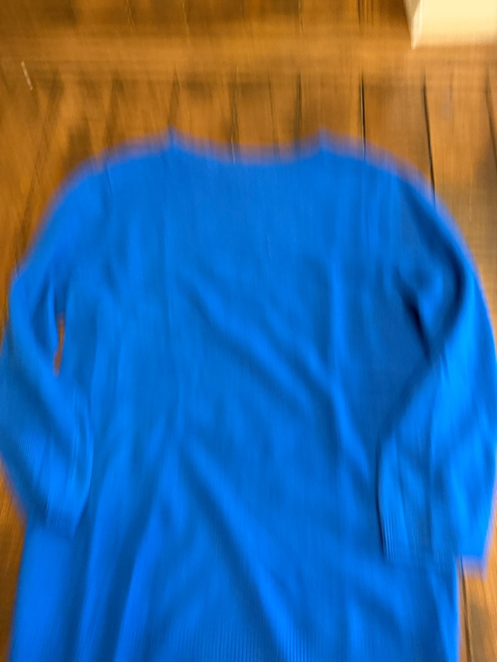 Talbots Royal Blue Crewneck Cashmere Sweater